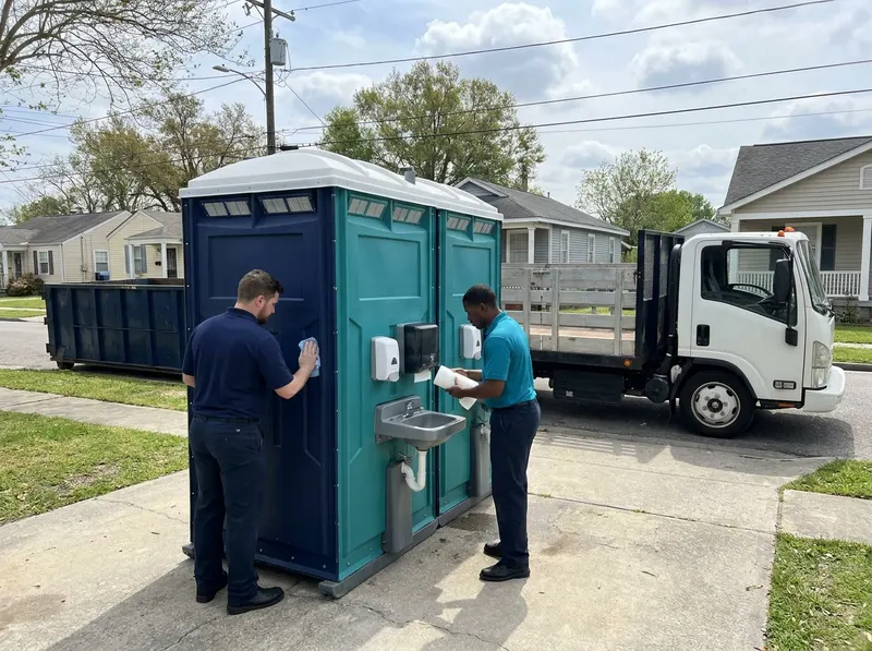 Hand-Washing Stations in New Orleans, LA